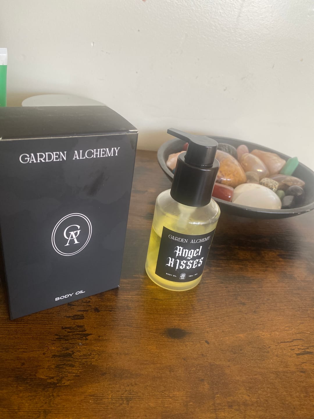 Customer photo review of ANGEL KISSES BODY OIL