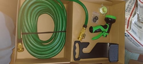 Customer photo review of Garden Magic Hose | Expandable Hose Pipe