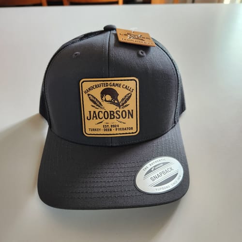 Customer photo review of Premium Custom Leather Patch Hats (Wholesale)