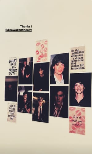 Customer photo review of CUSTOM WALL COLLAGE POSTERS