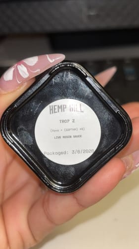 Customer photo review of Trop Z - Live Resin Sauce