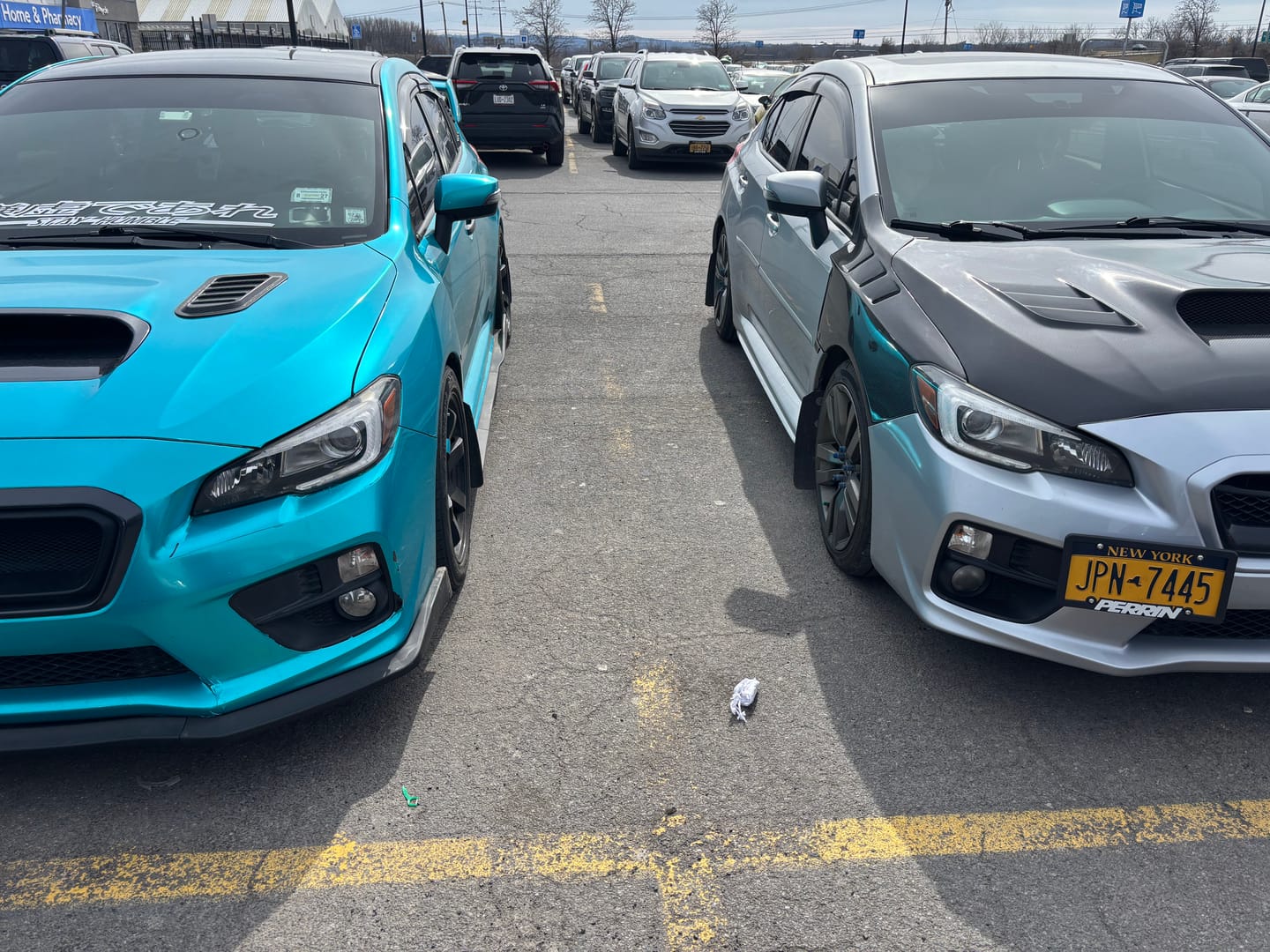 Customer photo review of Subaru Window Visors Sun/Rain Guards