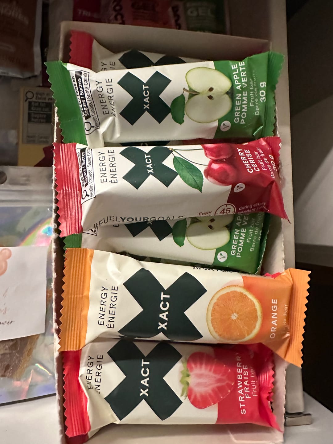 Customer photo review of XACT Energy Mixed Boxes