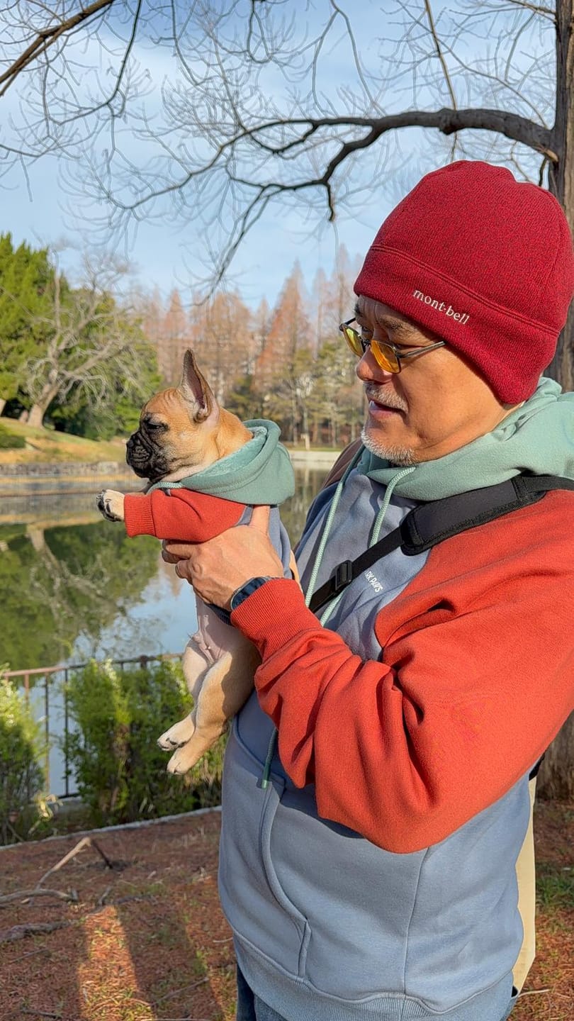 Customer photo review of Alpine Dog Hoodie