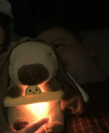 Customer photo review of Premium Breathing Anti-Stress Capybara