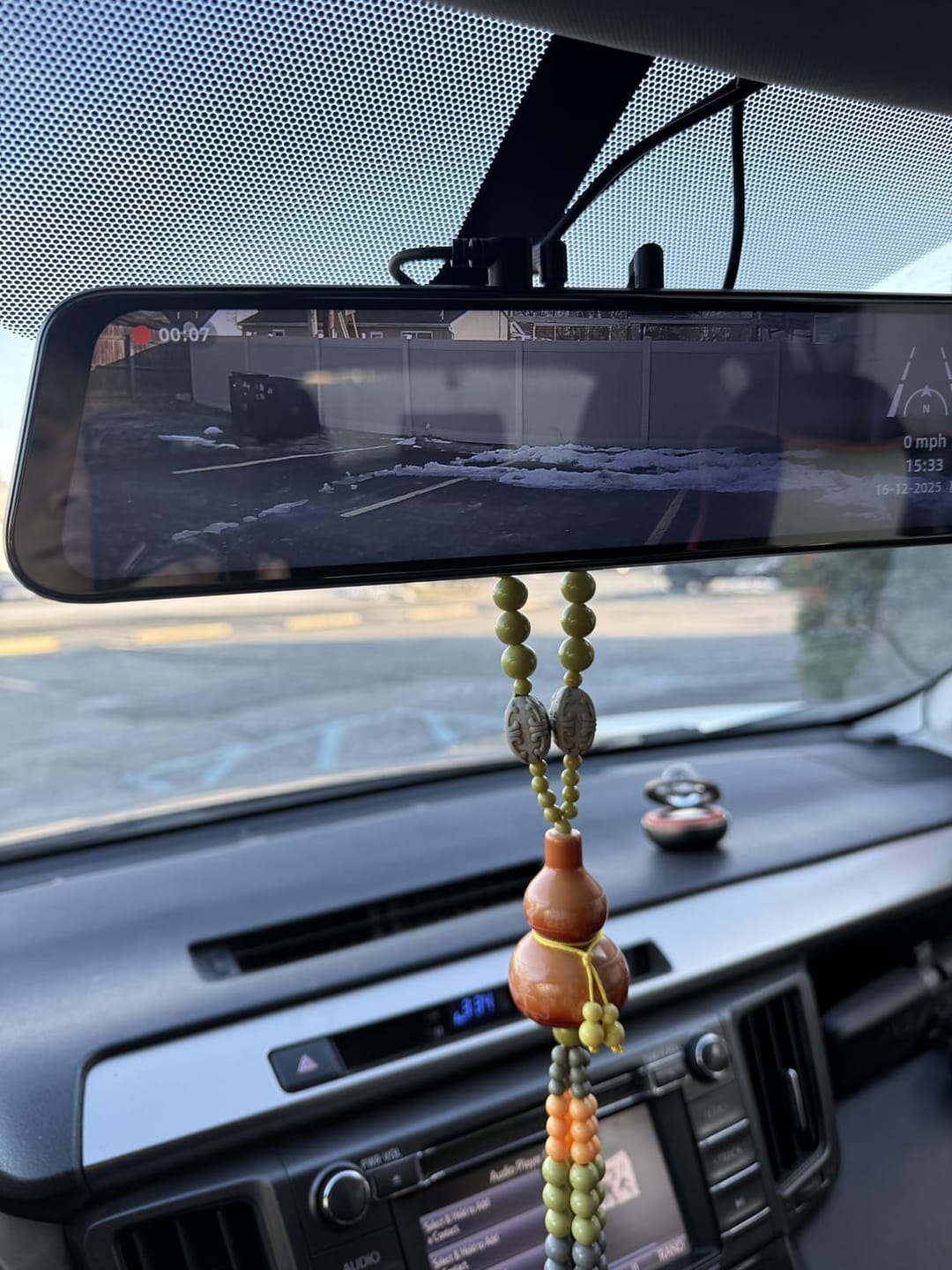 Customer photo review of 10" Elite | 4K Front + 2K Rear Smart Streaming Mirror