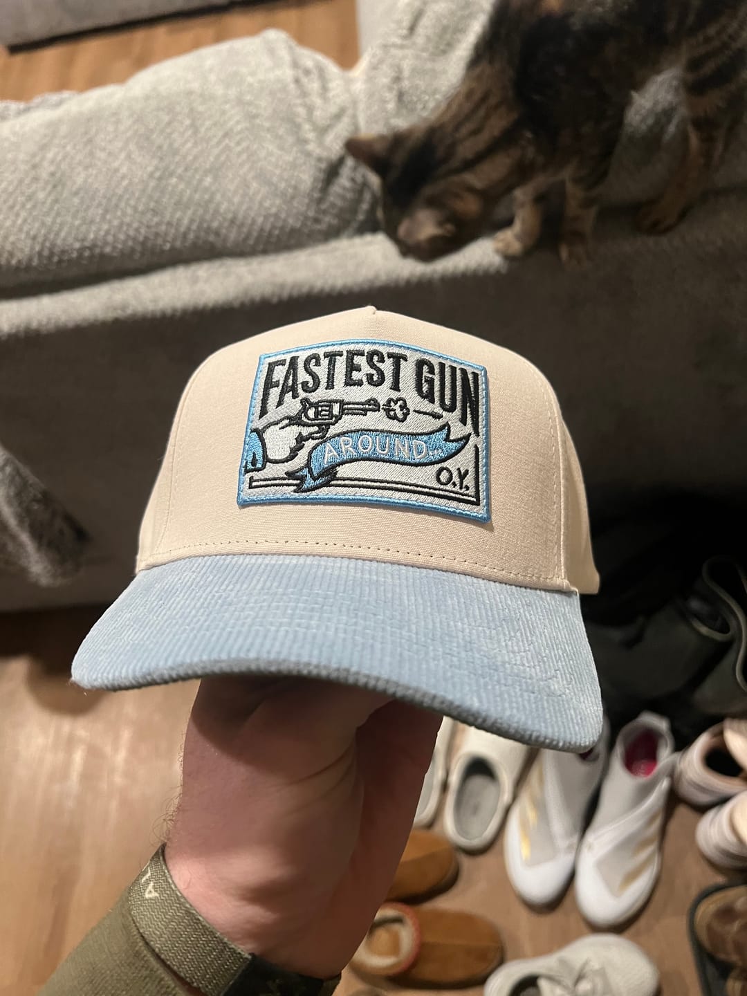 Customer photo review of Fastest Gun SnapBack