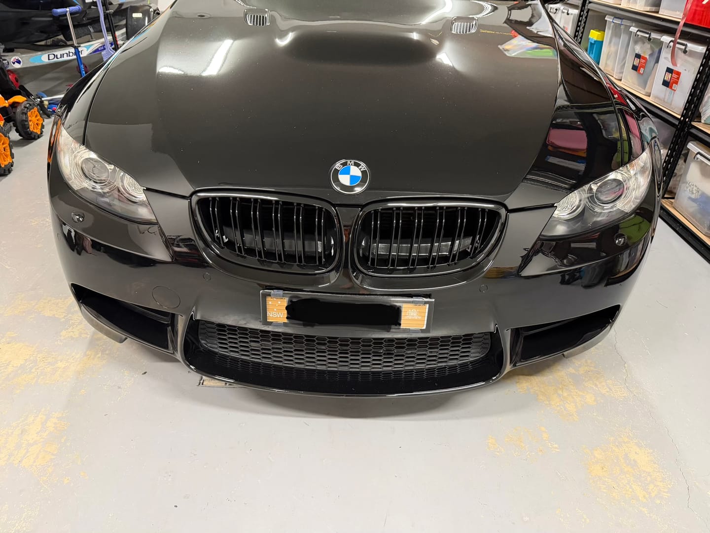 Customer photo review of ABS Gloss Black Kidney Grilles Fit For BMW【E90 E92 E93 M3】F8x M Style