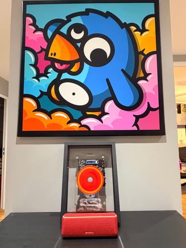 Customer photo review of M1 Music Frame CD Player