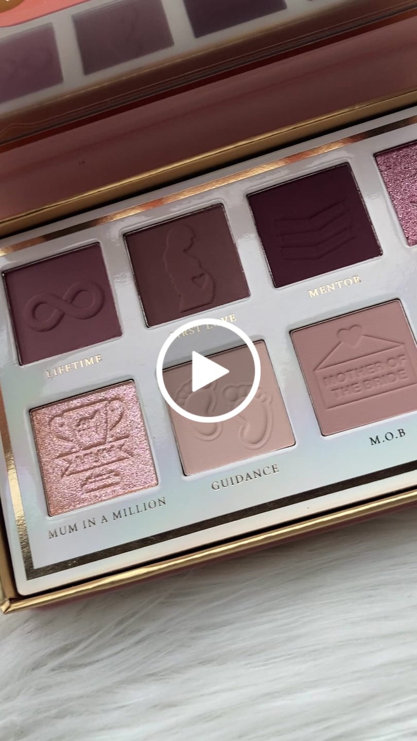 Customer video review of P.Louise Love Tapes Eyeshadow Palette