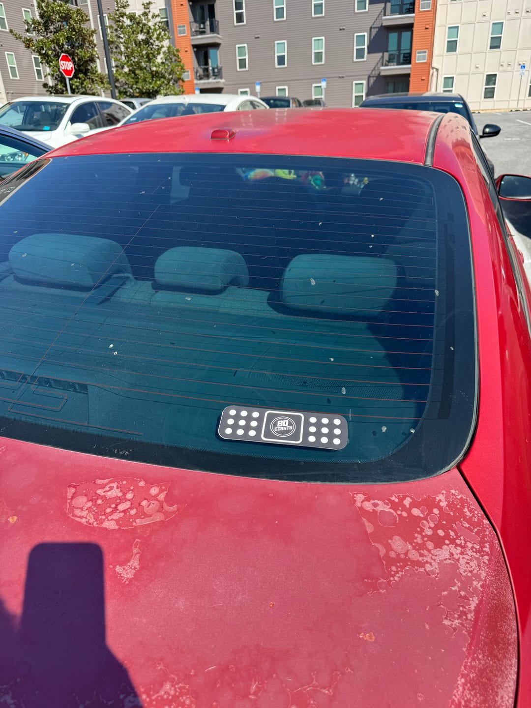 Customer photo review of 80Eighty® Bandaid Vinyl Sticker