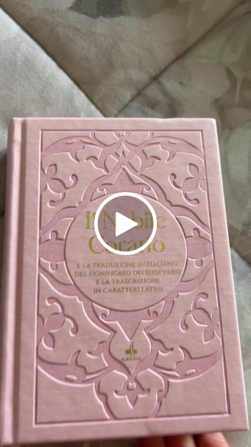 Customer video review of Corano traslitterato con traduzione in italiano - piccolo  17x13 cm