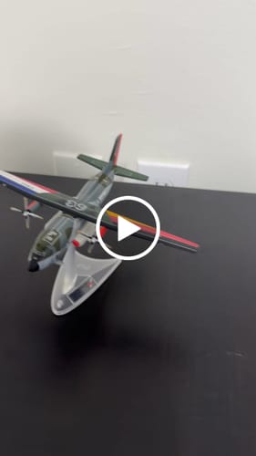 Customer video review of HERPA FRENCH AIR FORCE C-160R 1/200 EEA 01/54 LAST FLIGHT **