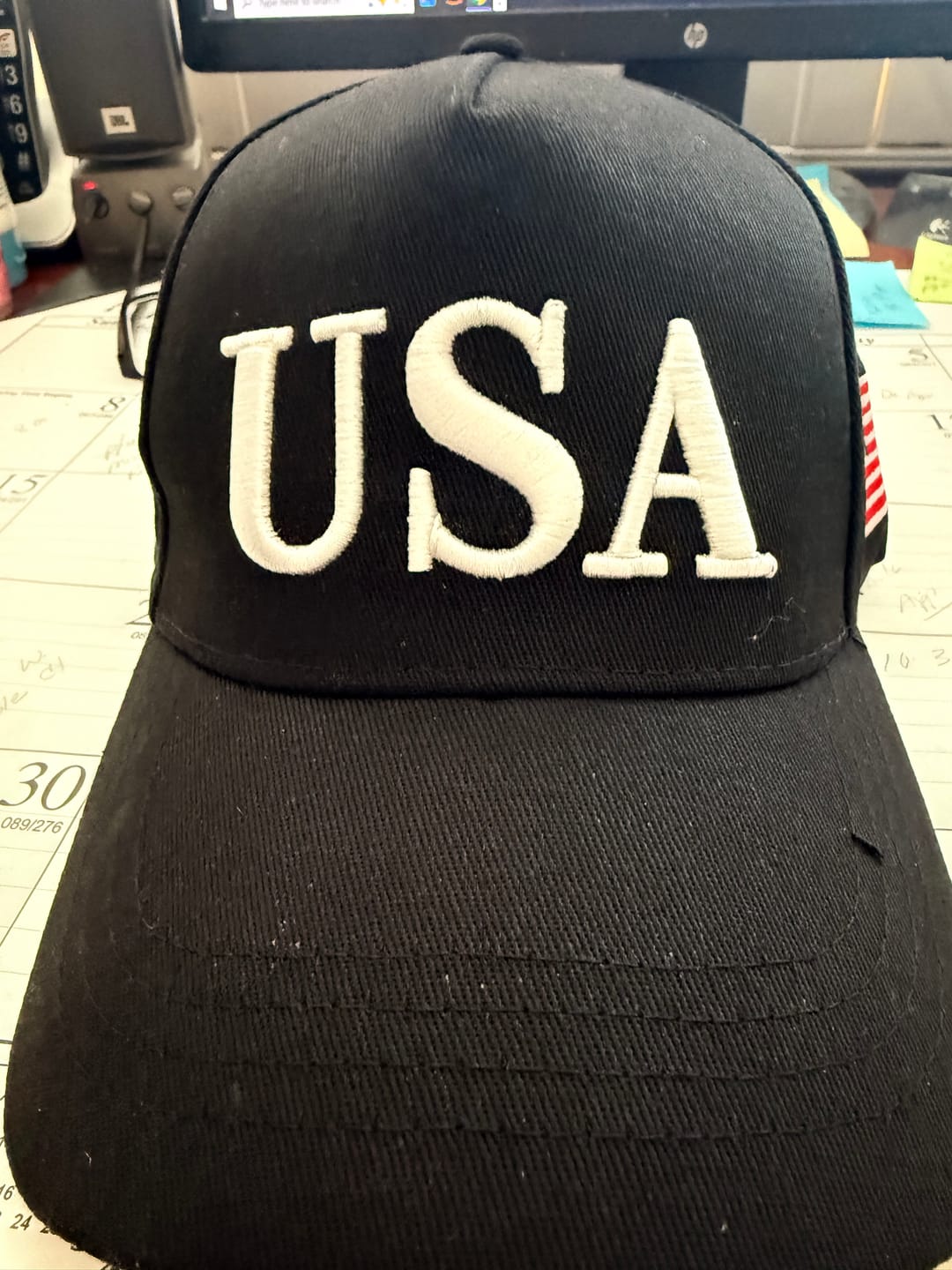 Customer photo review of USA 250th Anniversary Hat (1776–2026) — Embroidered Semiquincentennial Cap