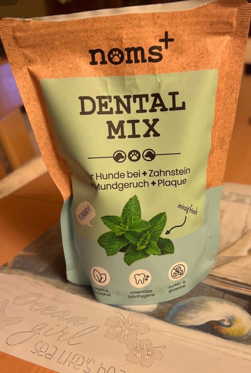 Customer photo review of Dentalmix für Hunde zur Zahnpflege und für frischen Atem