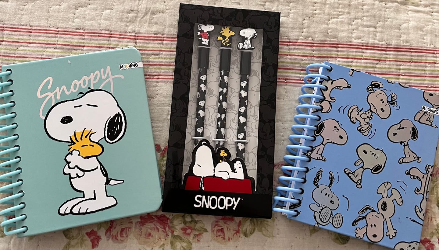 Customer photo review of Mooving at Work - Set 3 Bolígrafos Snoopy
