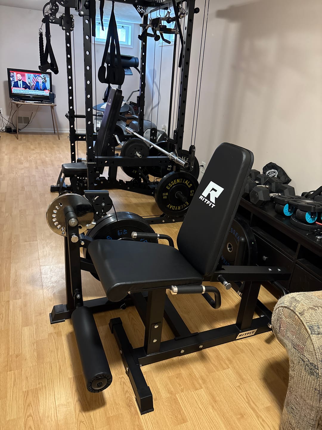 Customer photo review of RitFit PLC01 Leg Extension Curl Machine