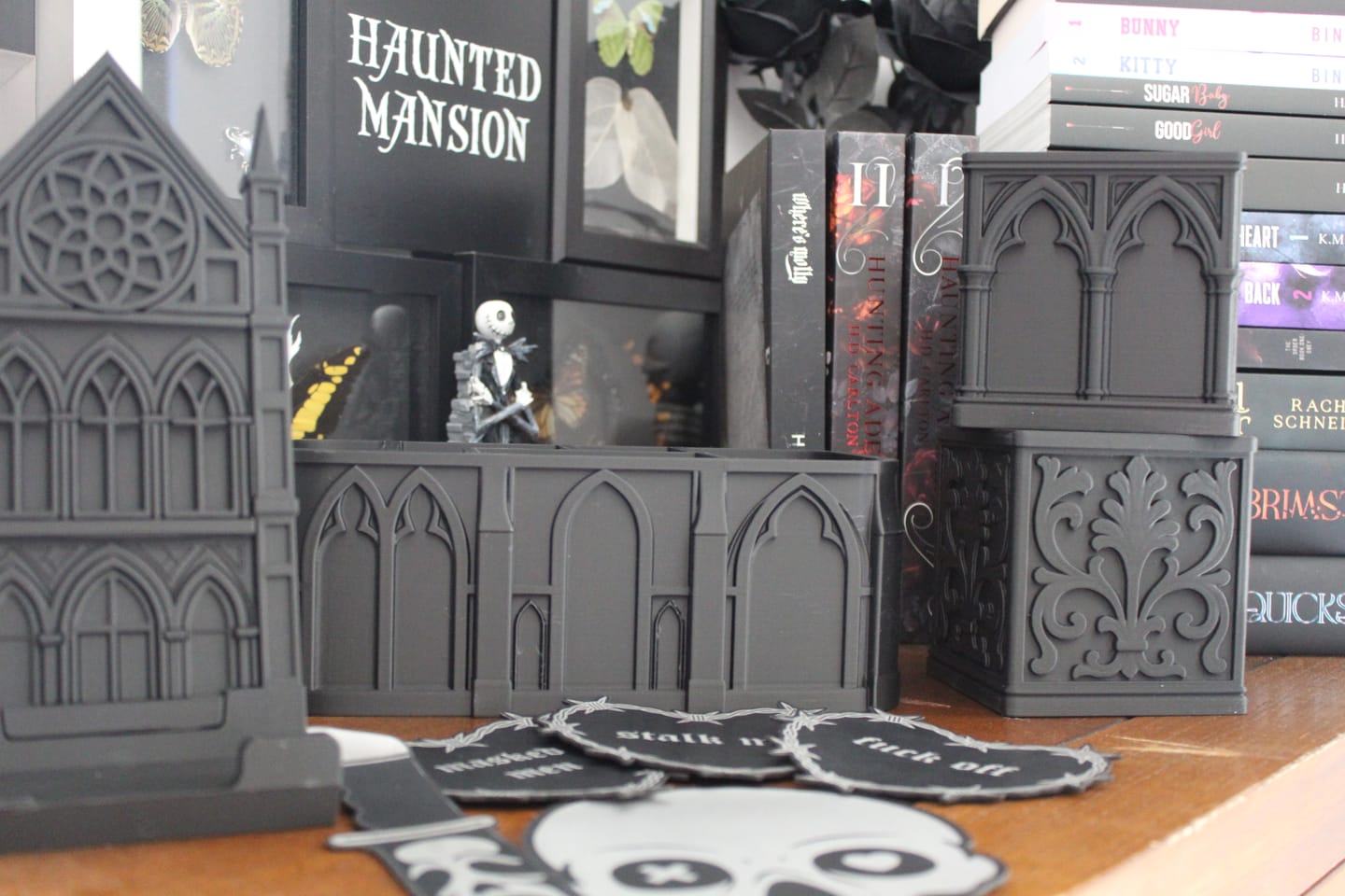 Customer photo review of Cathedral Desk Organiser
