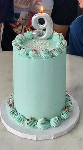 Themed designer cake made fresh by dbakers for a customer event