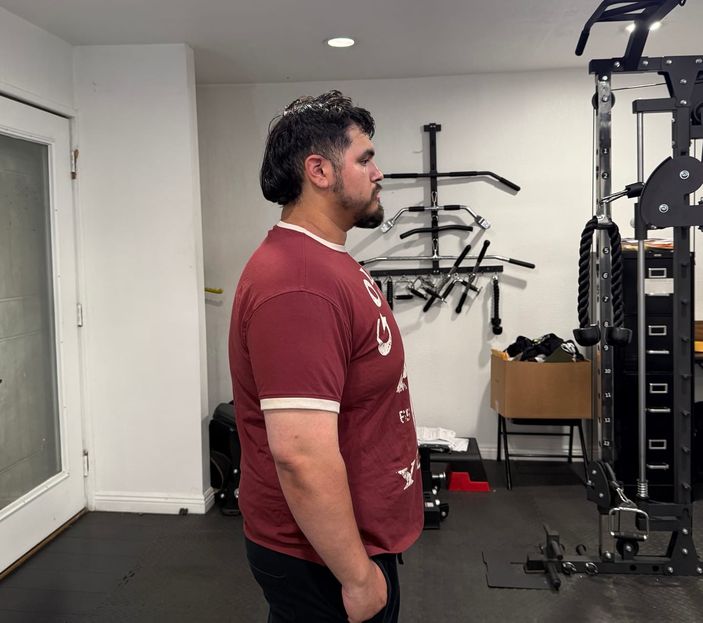 Customer photo review of 4009 - Golds Gym Ringer Tees