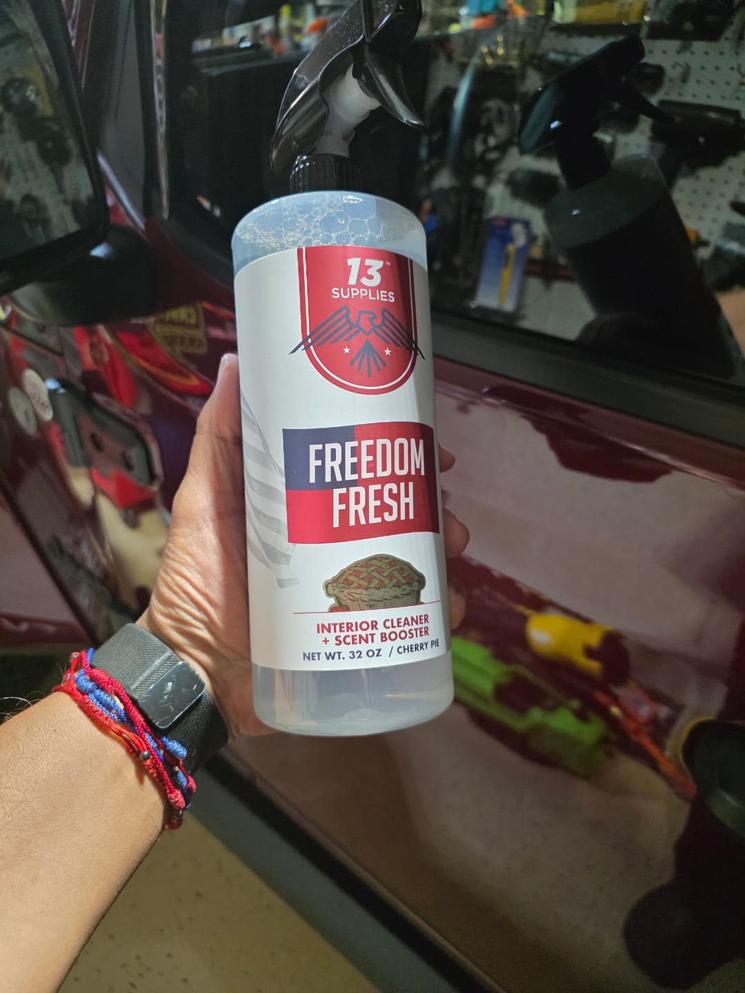 Customer photo review of MACHINE CLEAN BUNDLE: MACHINE CLEAN & ACID MACHINE CLEAN