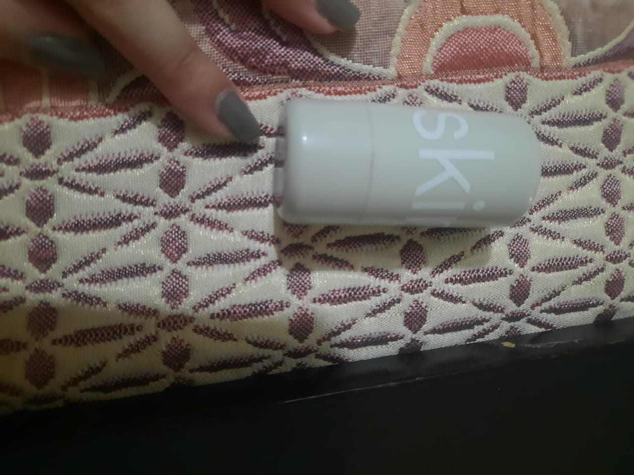Customer photo review of VELVET FLUSH - Lip+Cheek Blush
