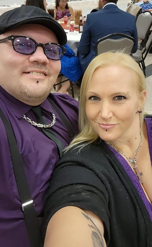 Customer photo review of Hisdern Purple Cloud Stretch Dress Shirt for Corporate Workwear