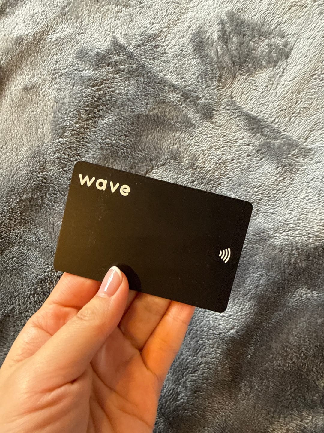 Customer photo review of Wave NFC Business Card