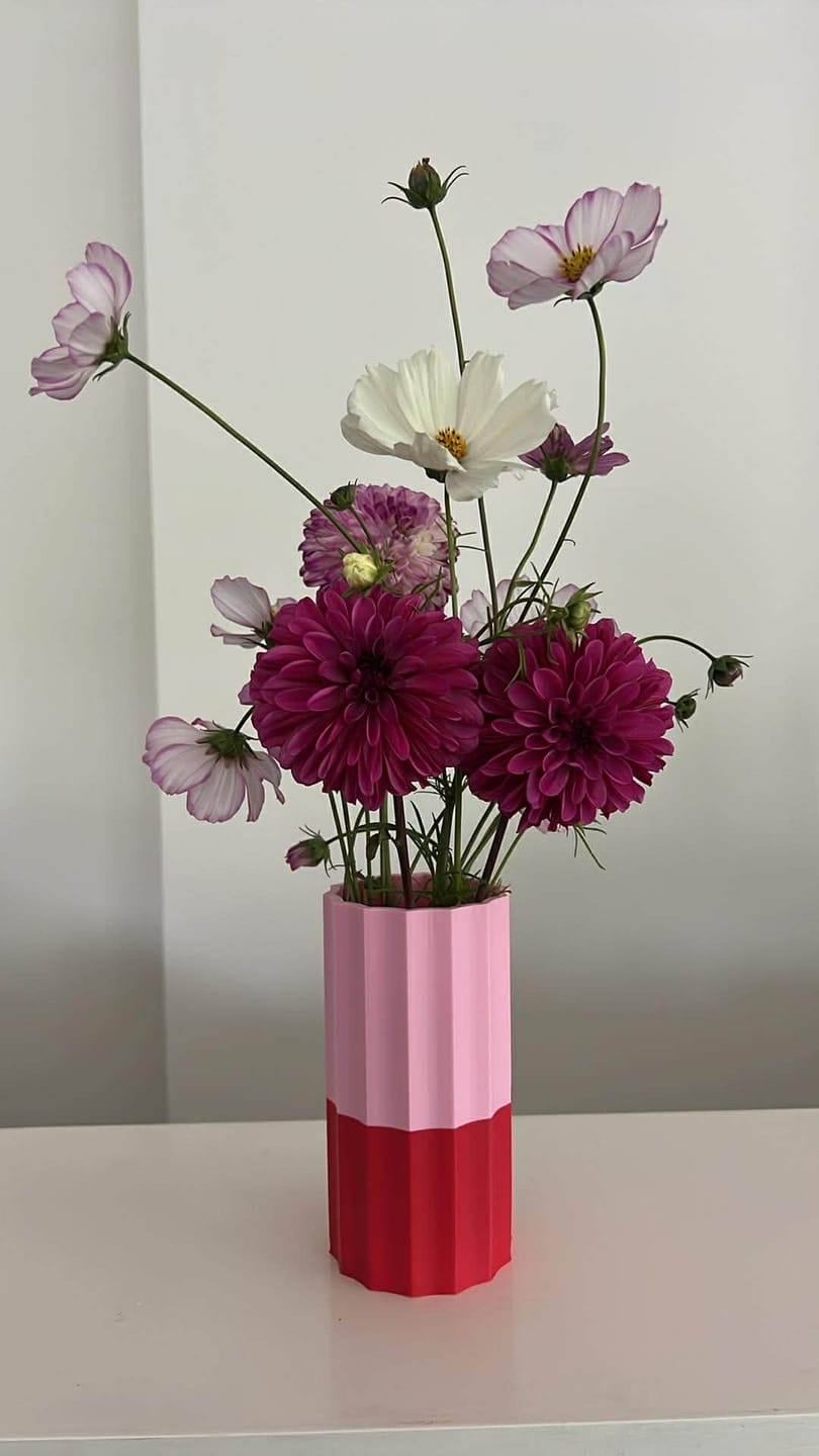 Customer photo review of The Millie vase