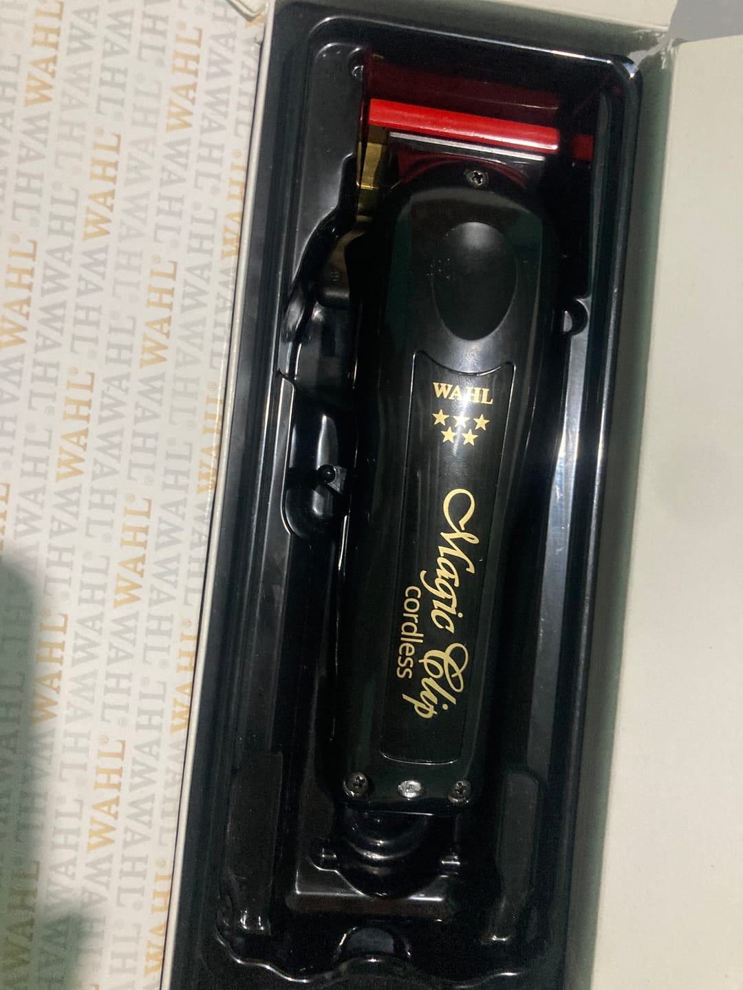 Customer photo review of Wahl  - Cortadora Inalámbrica Magic Clip Black