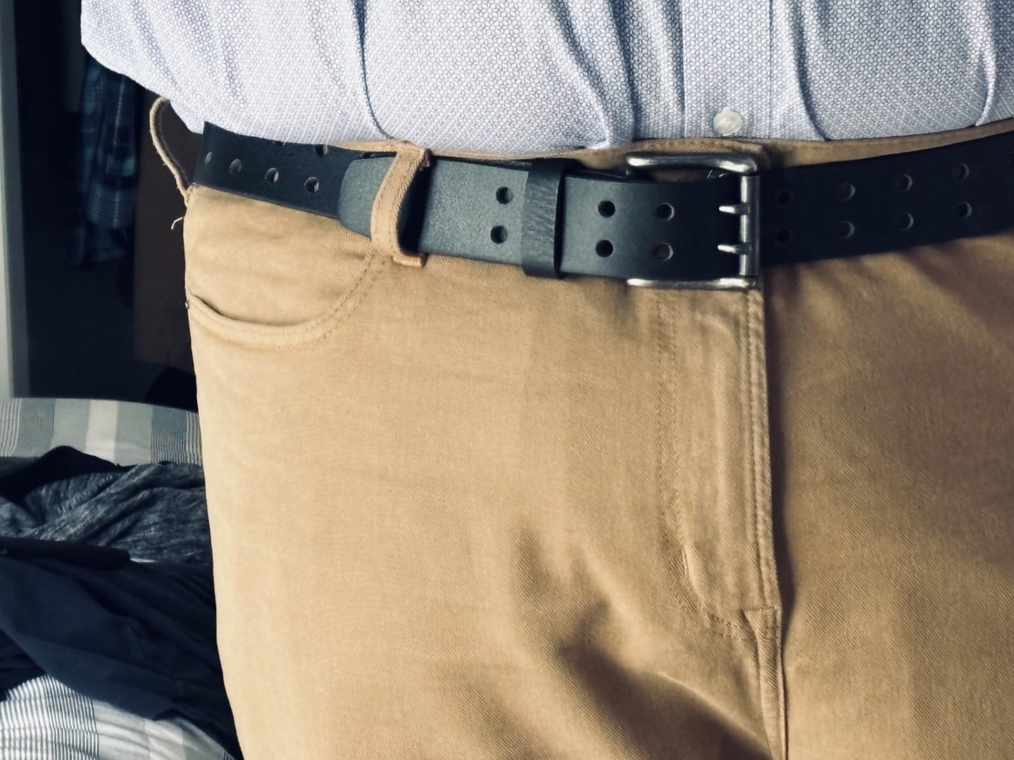 Customer photo review of The Ironclad Belt