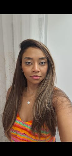Customer photo review of Lace Front HD Valentina Luzes 33/27 65cm - Repartição Livre 13x4