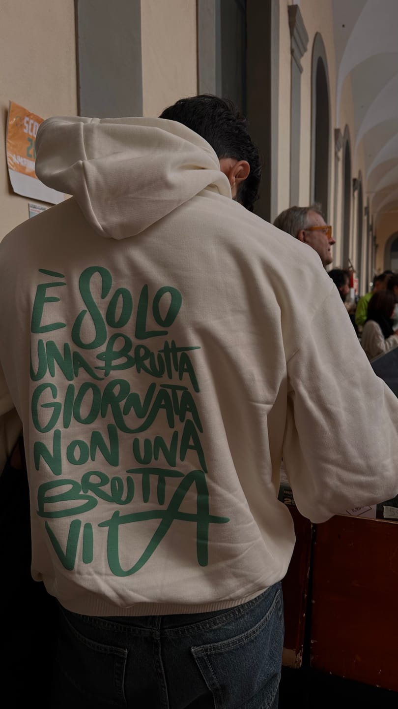 Customer photo review of Felpa Respira limited edition con STAMPA numerata