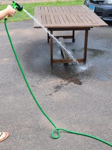 Customer photo review of Garden Magic Hose | Expandable Hose Pipe