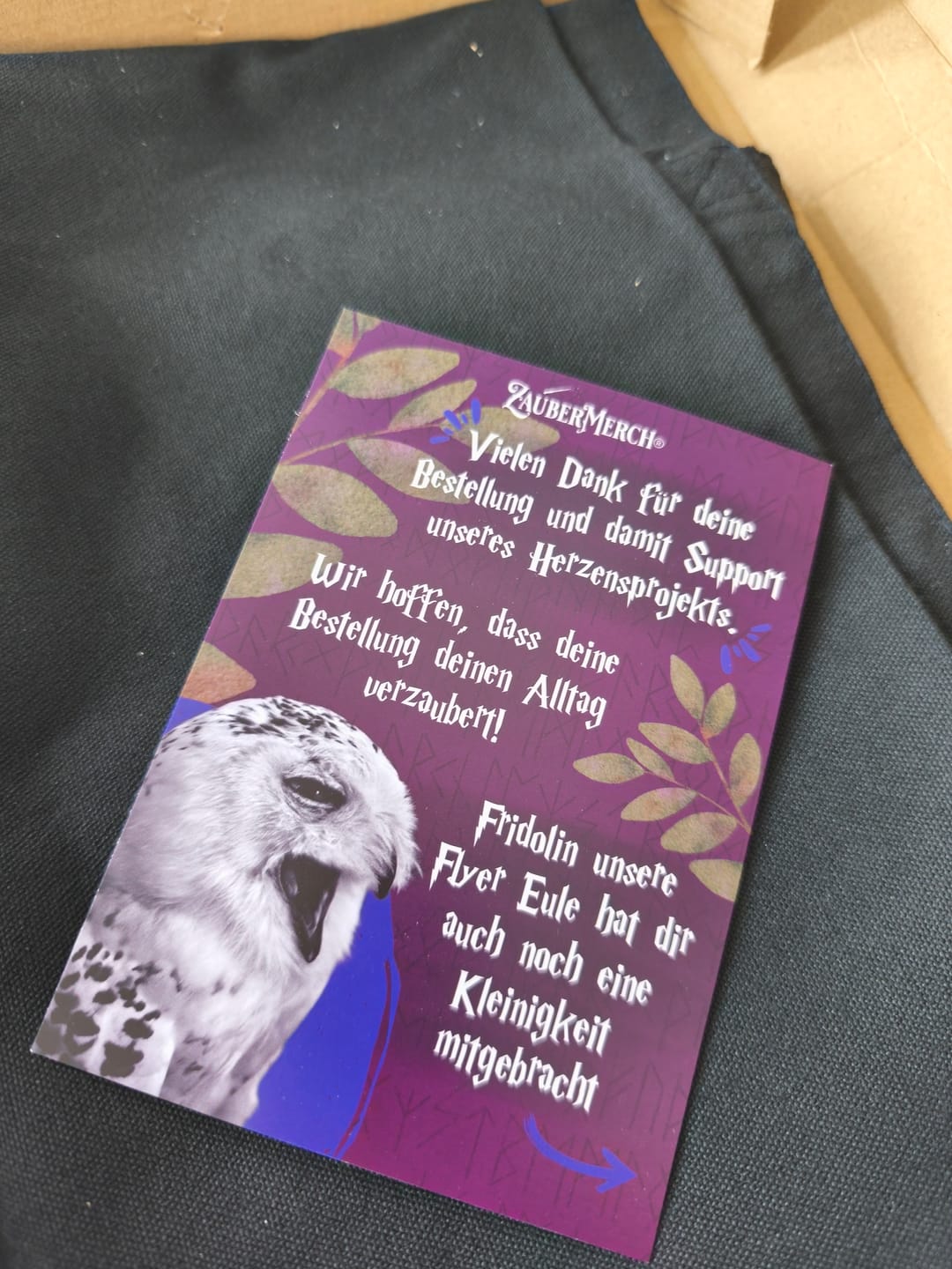 Customer photo review of Packaging