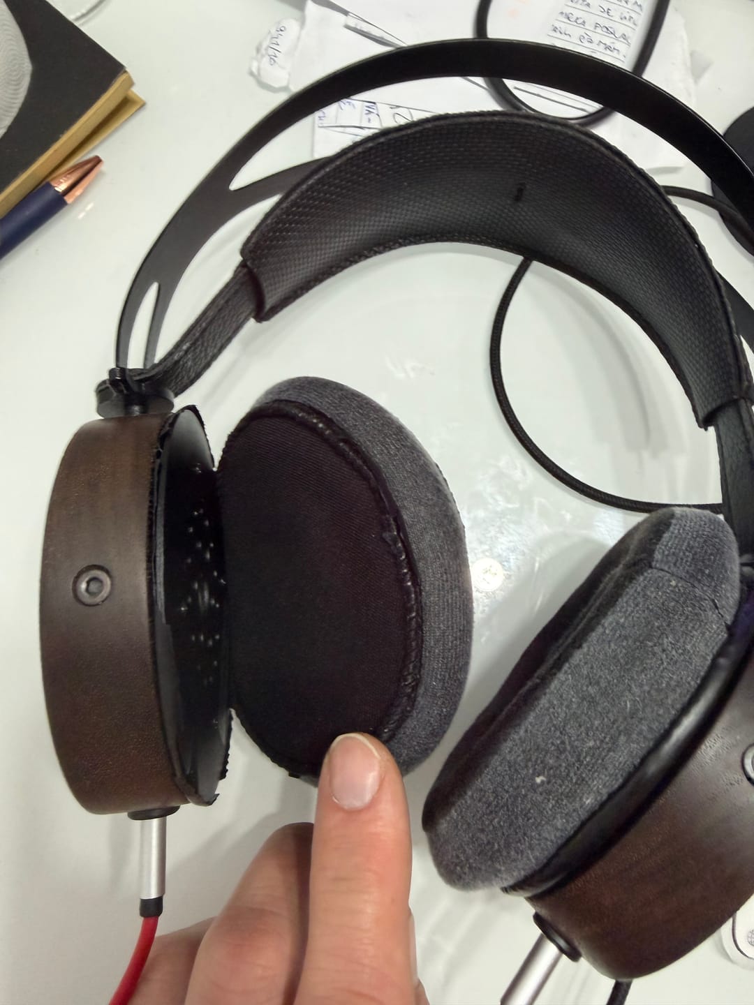 Customer photo review of Replacement ear pads for S4, S4X 1.0 and 1.1 and S4R 1.0