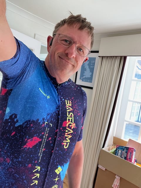 Customer photo review of Basecamp26 - Men's SS Speed Aero Jersey -  ($95.20 with BC Discount) - Connection SPLASH