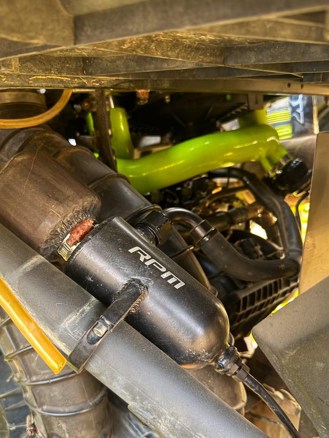Customer photo review of RPM Can-Am Maverick X3 Full Silicone Charge Tubes Kit R & RR