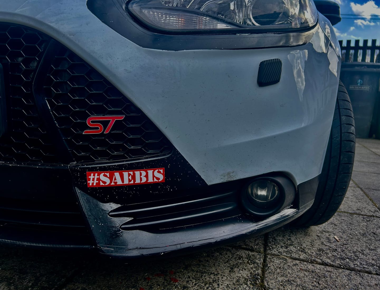 Customer photo review of SAEBIS® Sticker rot 50x148mm 10er Set