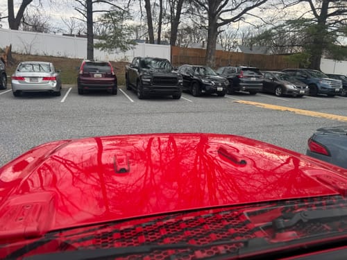 Customer photo review of COVER'D UP Windshield Bumper Covers (Fits JL/JT)