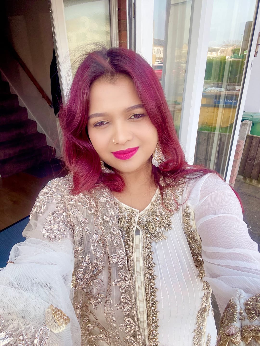 Customer photo review of P-252 - White - Readymade - Khuda Ameer Creations 2024