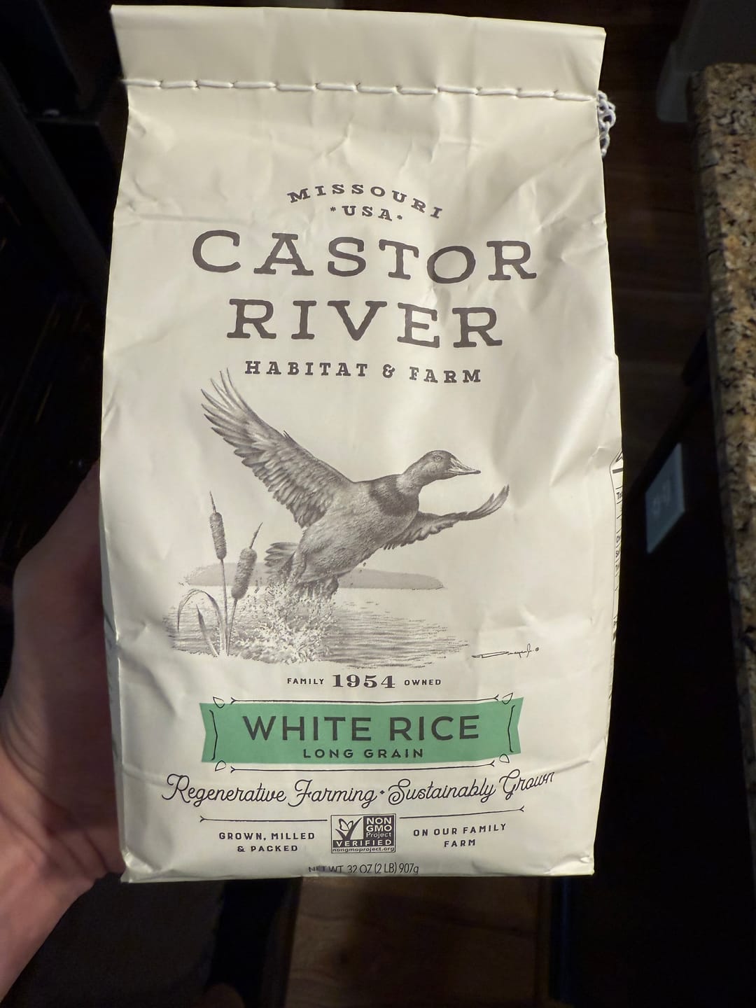 Customer photo review of Long Grain White Rice (2lb)