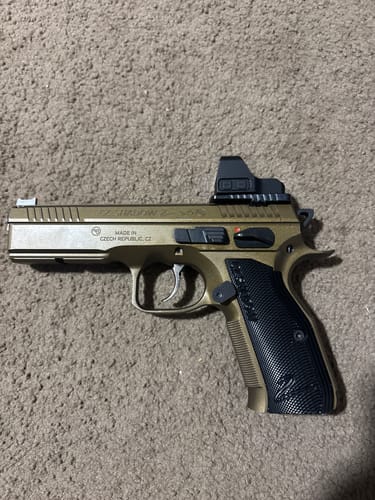 Customer photo review of CZ Shadow 2 Dovetail Red Dot Mount - Precision Optic Mount