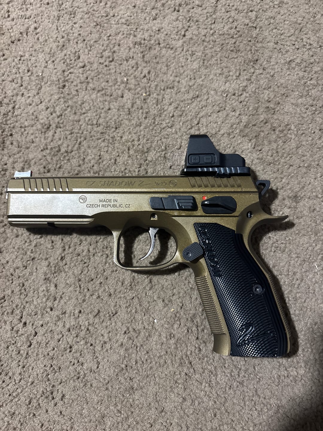 Customer photo review of CZ Shadow 2 Dovetail Red Dot Mount - Precision Optic Mount