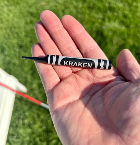 Customer photo review of Twilight Black Crayon Golf Divot Tool
