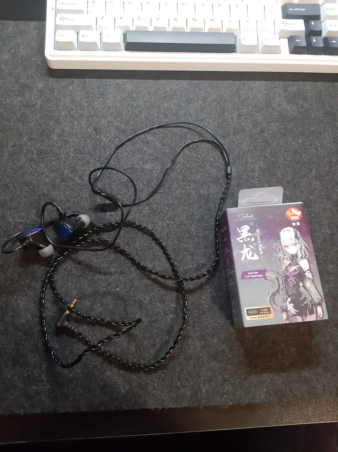 Customer photo review of Celest Wyvern Black Remaster IEM Kulaklık