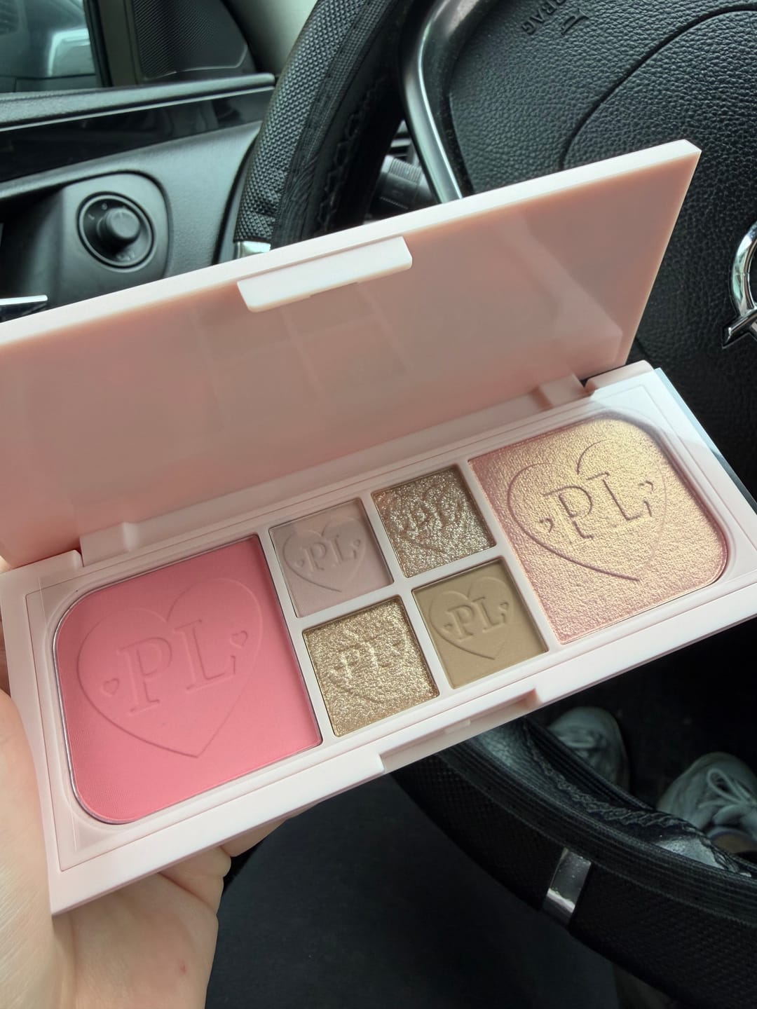Customer photo review of P.Louise Fluffy Fantasy Mini Eye & Face Palettes