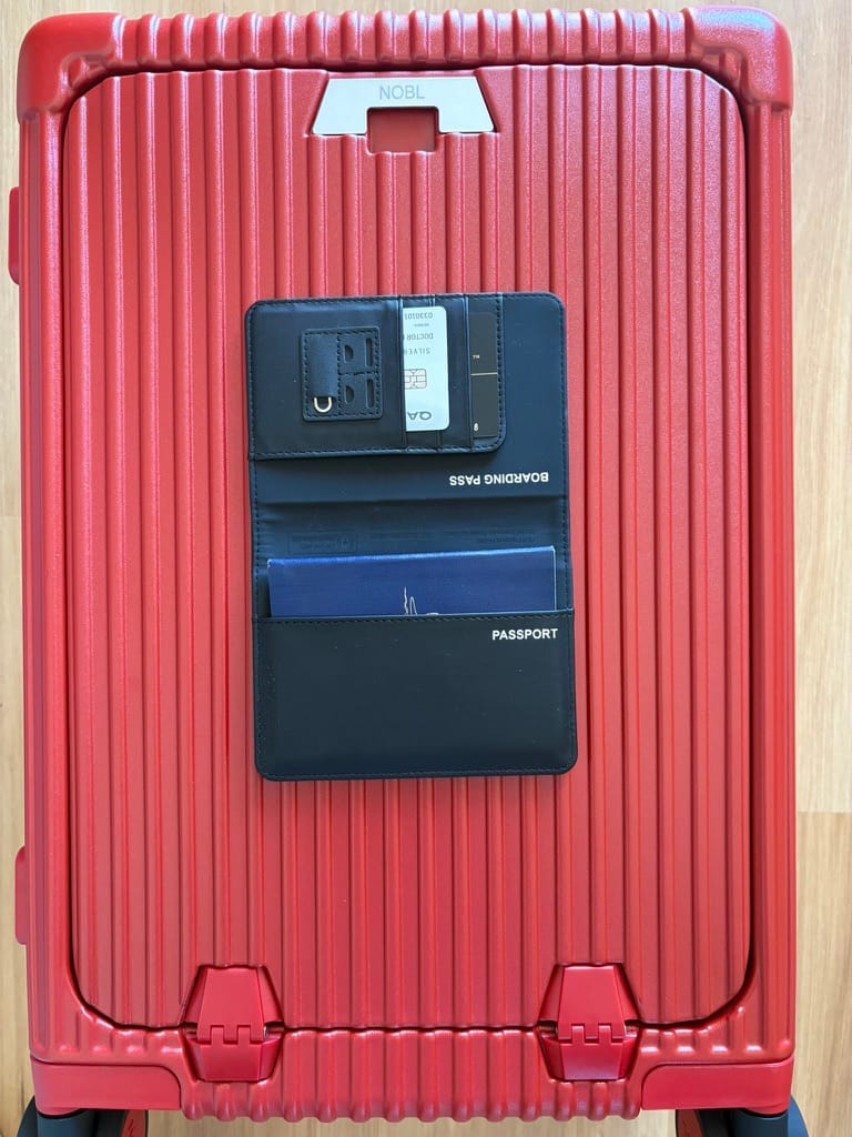 Customer photo review of Trackable Passport Cover
