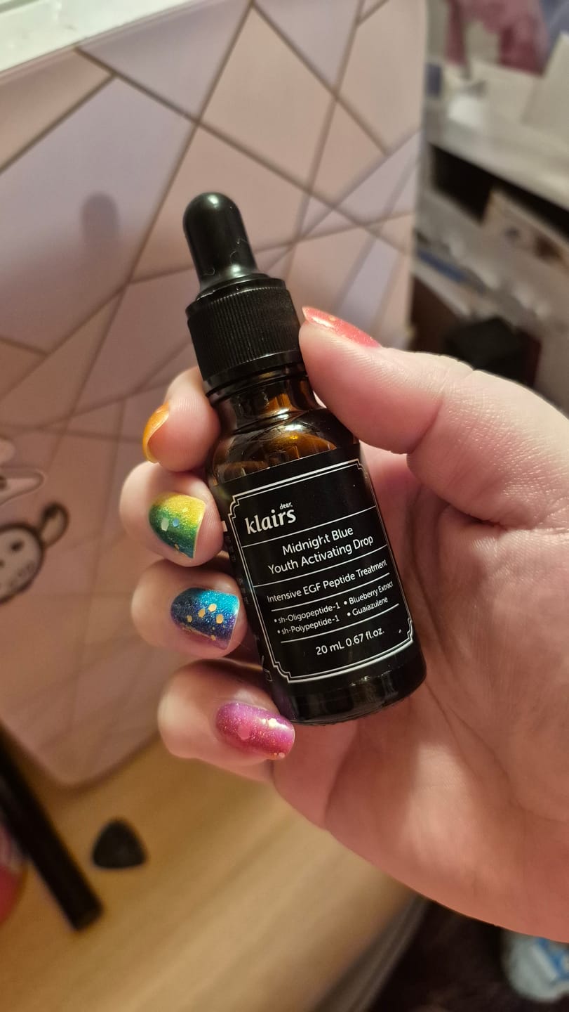 Customer photo review of EGF Blue Youth Activating Drop
