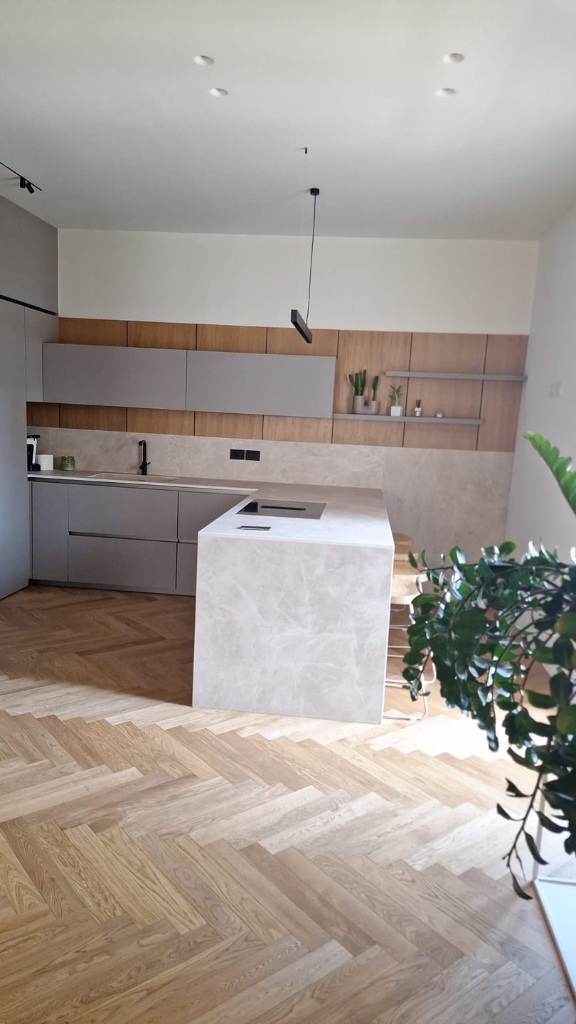 Customer photo review of Monolitico acustico in legno | Rovere Noce